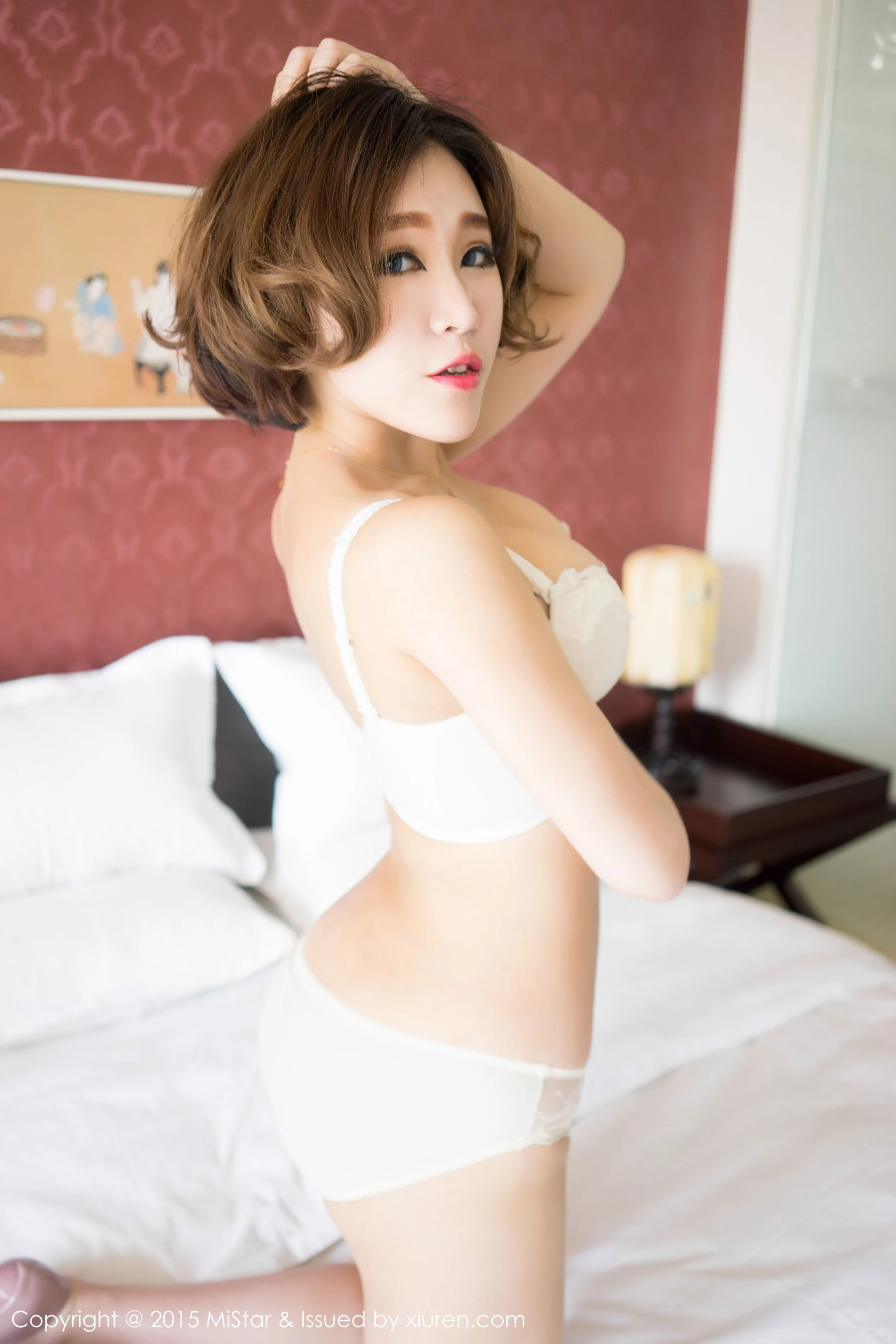 赵欢颜Jessica《热情十足的短发妹子》 魅妍社 Vol.022