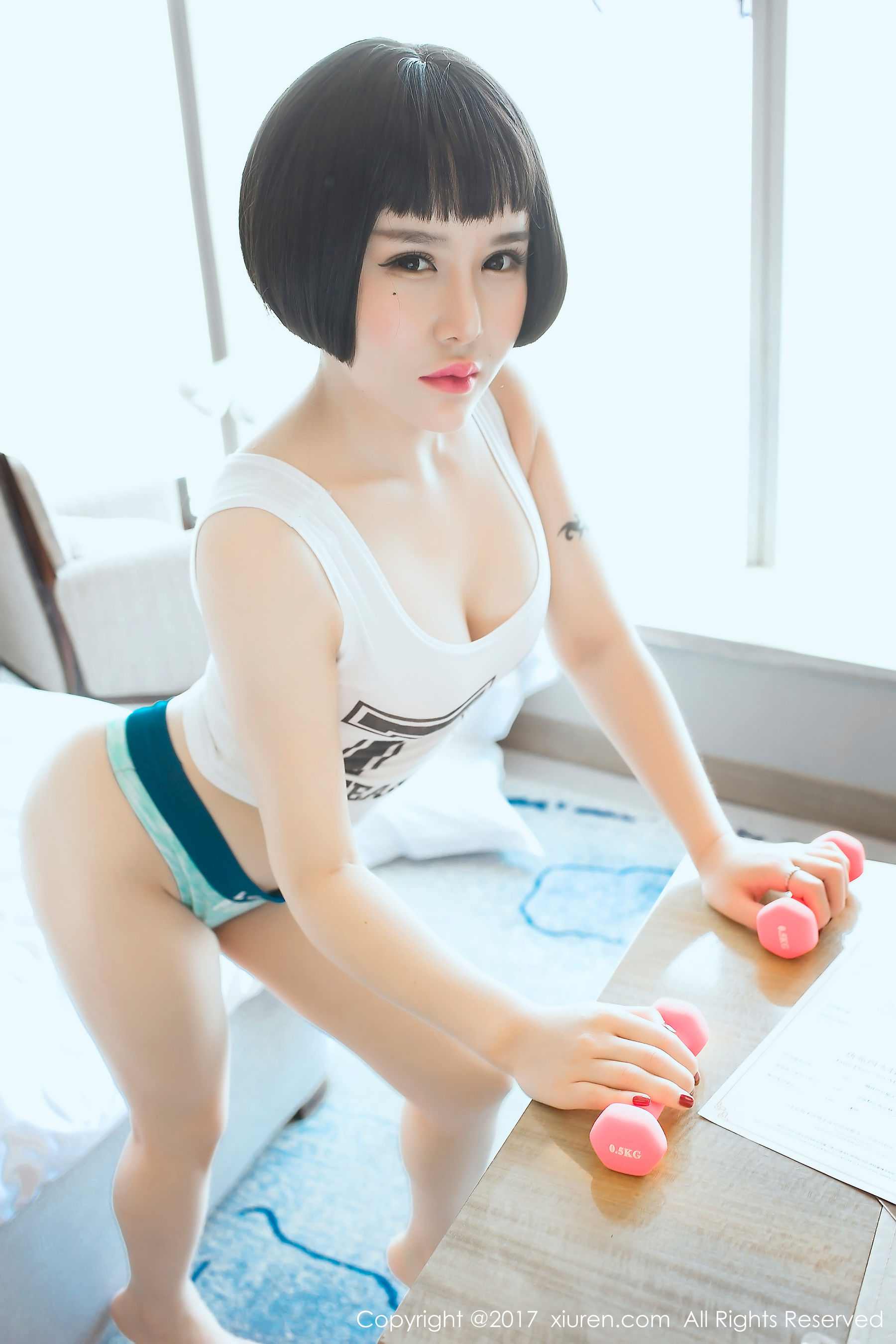 浑圆粉嫩新晋妹子@佑熙 秀人网XIUREN No.794