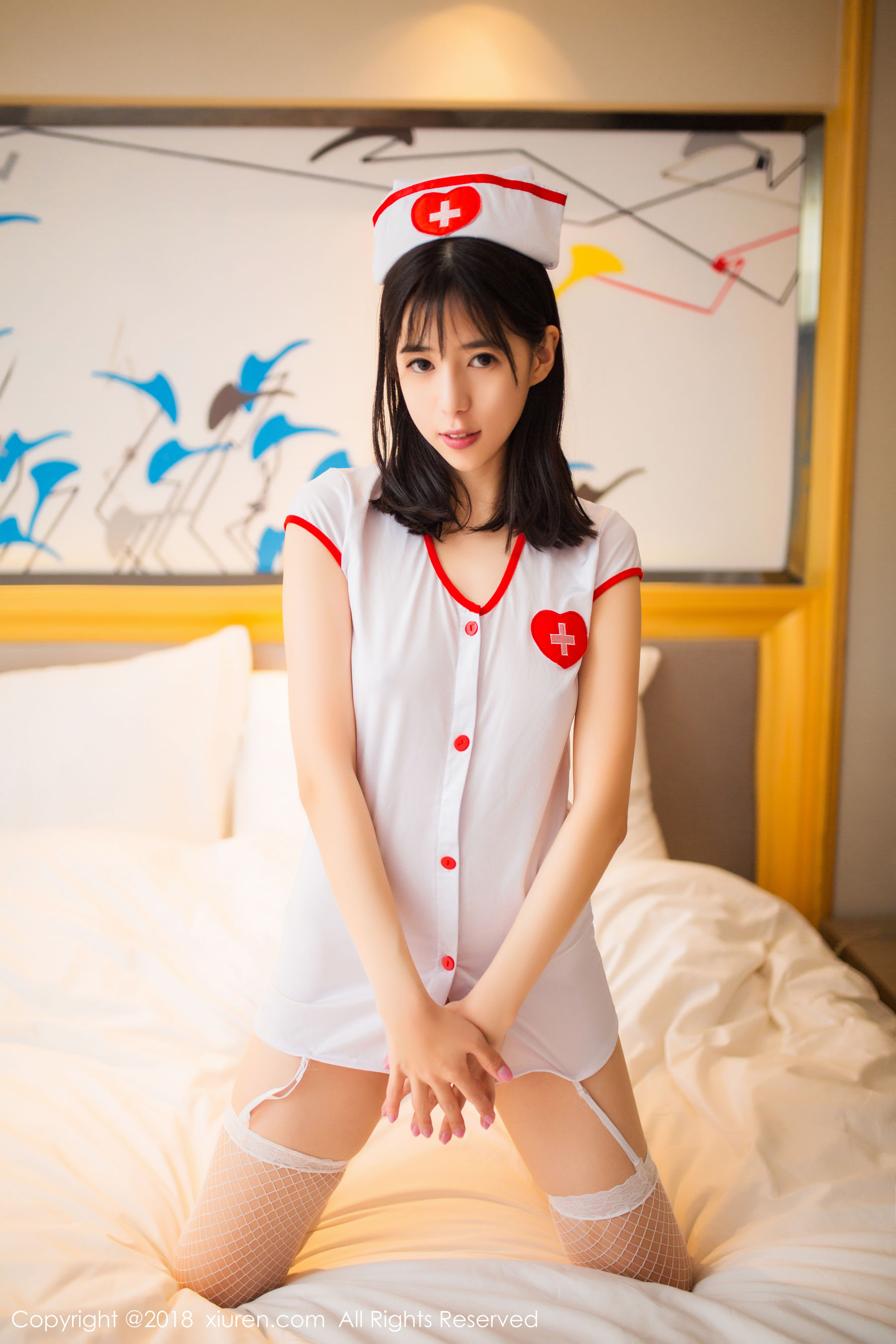 艾栗栗栗栗栗栗吖《温柔贴心的护士》 XiuRen 秀人网 No.996
