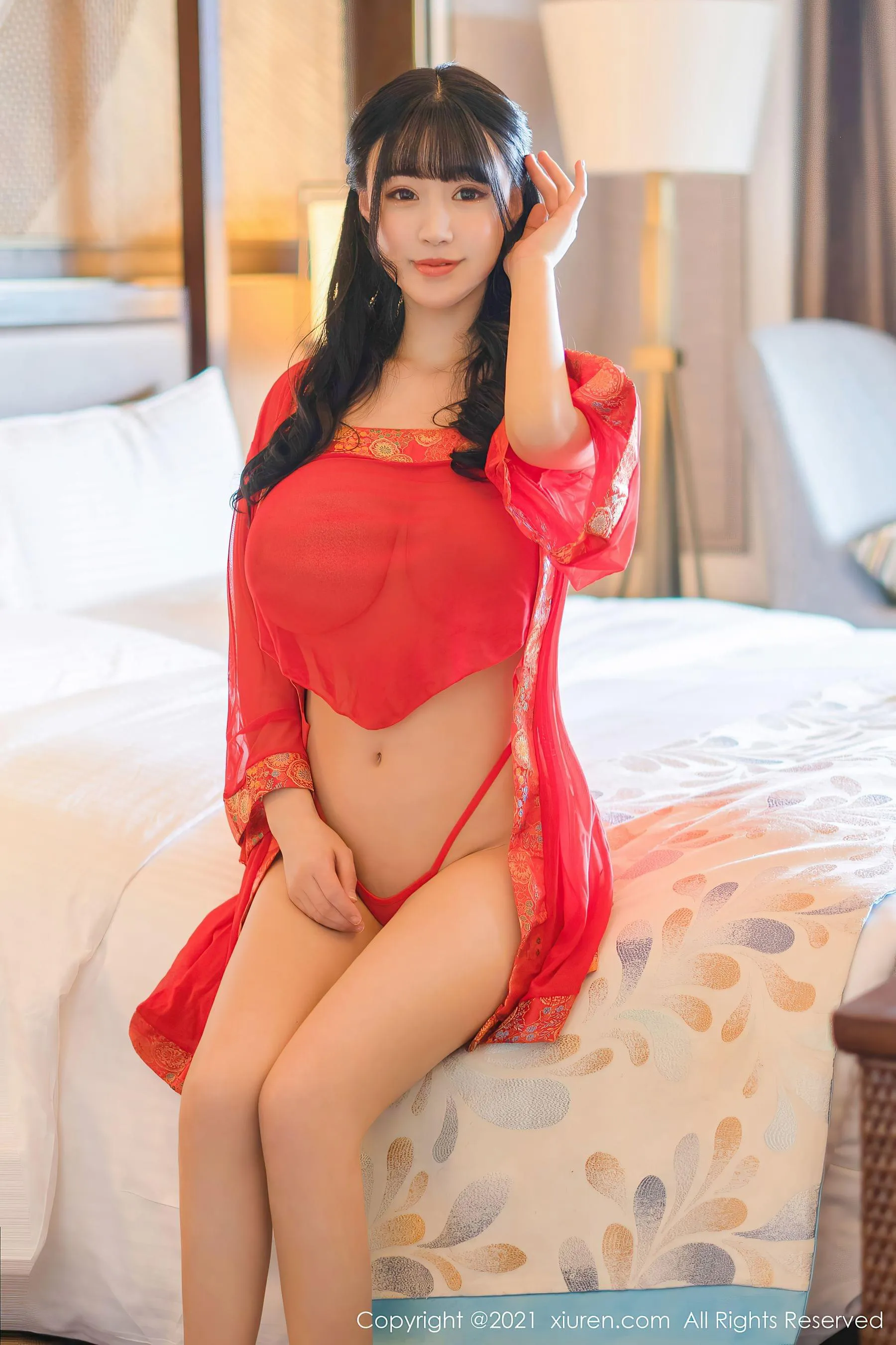 秀人 No.3322 朱可儿Flower插图1
