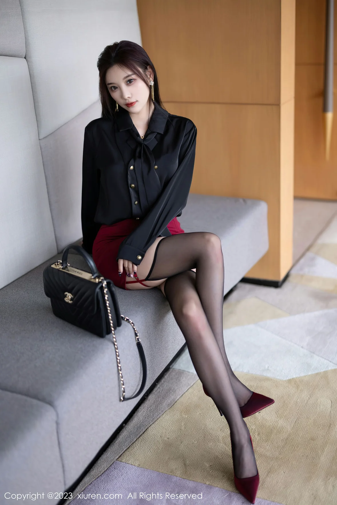 XiuRen 秀人 No.7062 杨晨晨Yome 蕾丝边内衣性感写真 [82P]插图5
