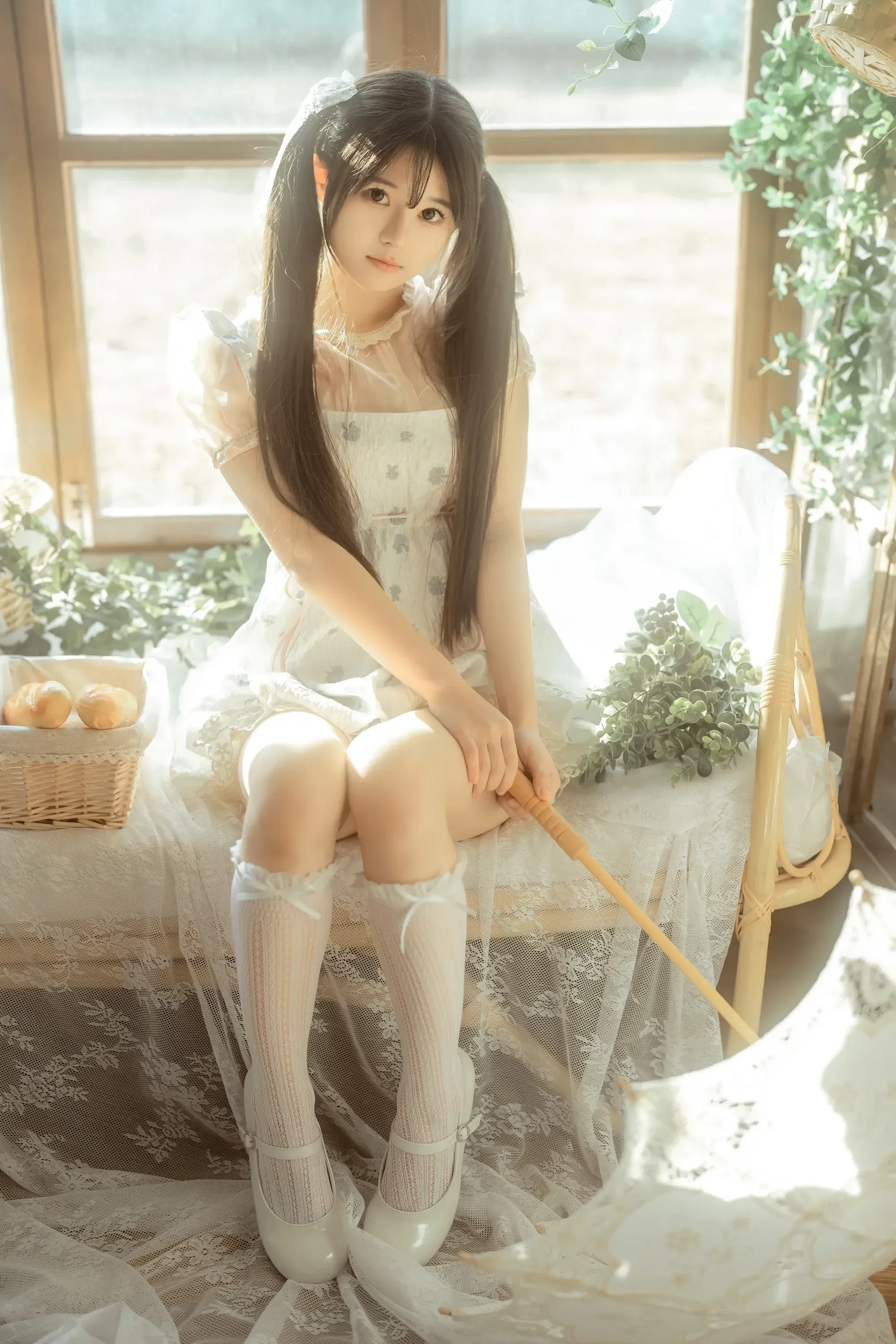rua阮阮 – 花房 小裙子 [54P]插图4