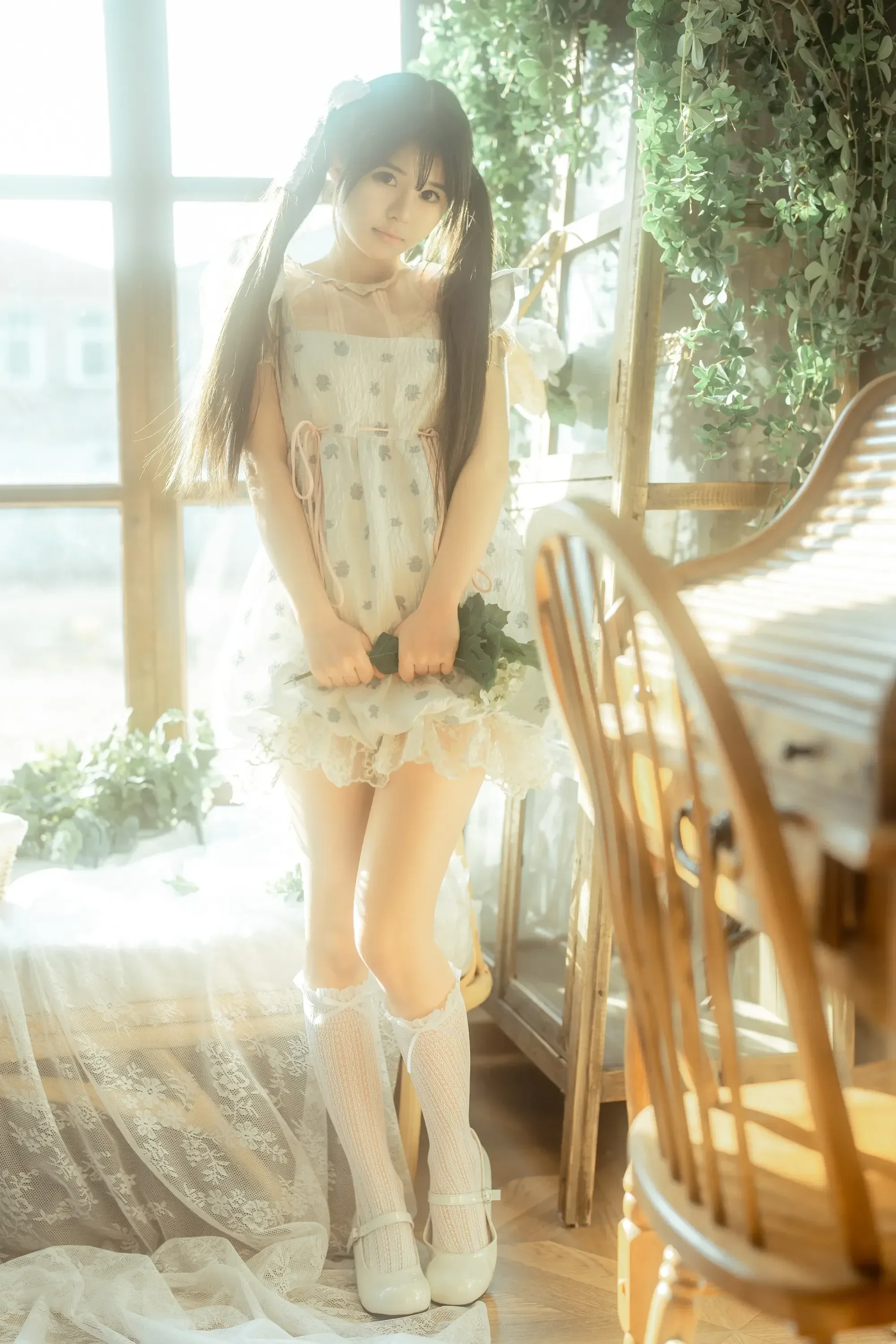 rua阮阮 – 花房 小裙子 [54P]插图5