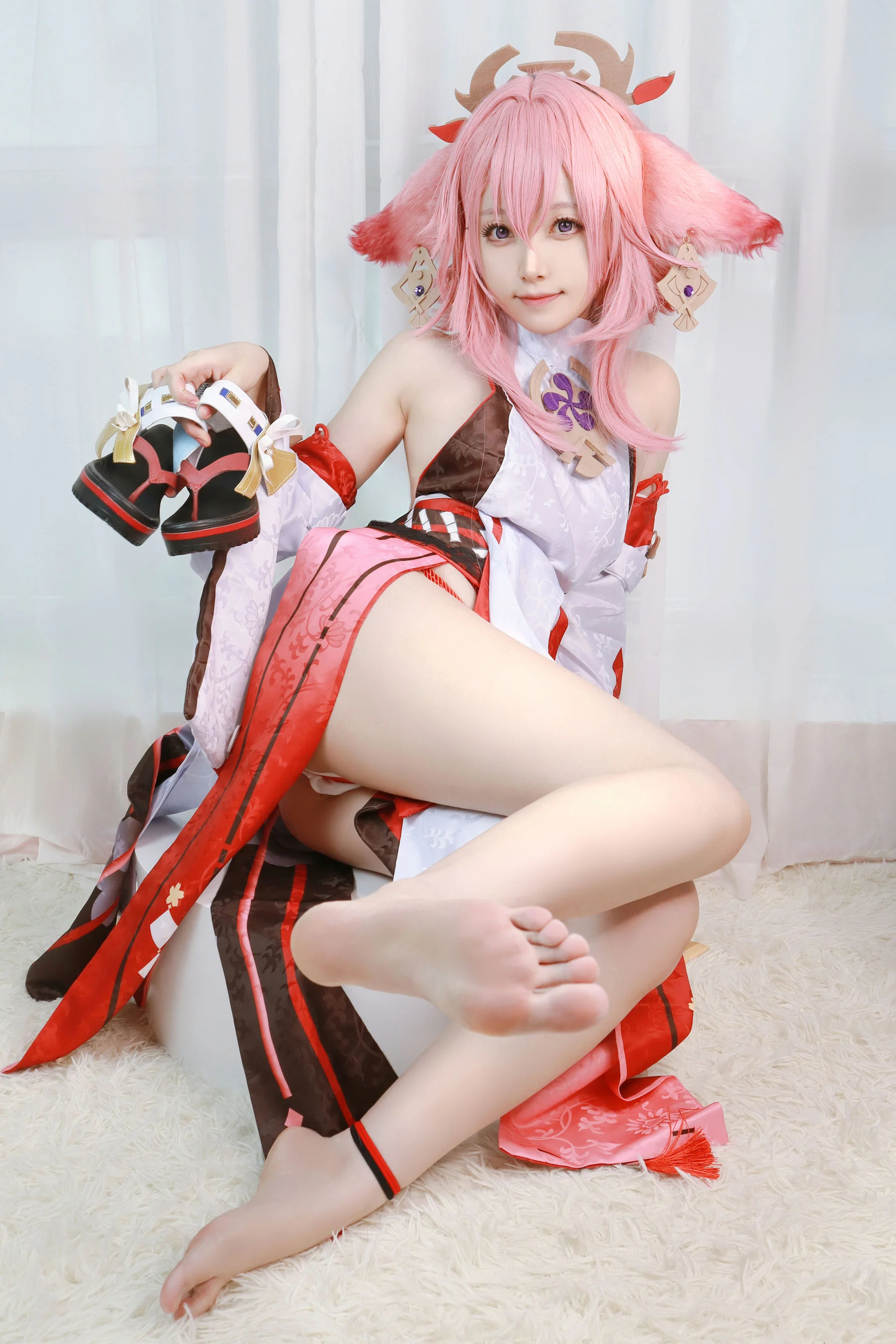 Asagiriai 愛ちゃん – 原神 八重神子 [33P]插图4