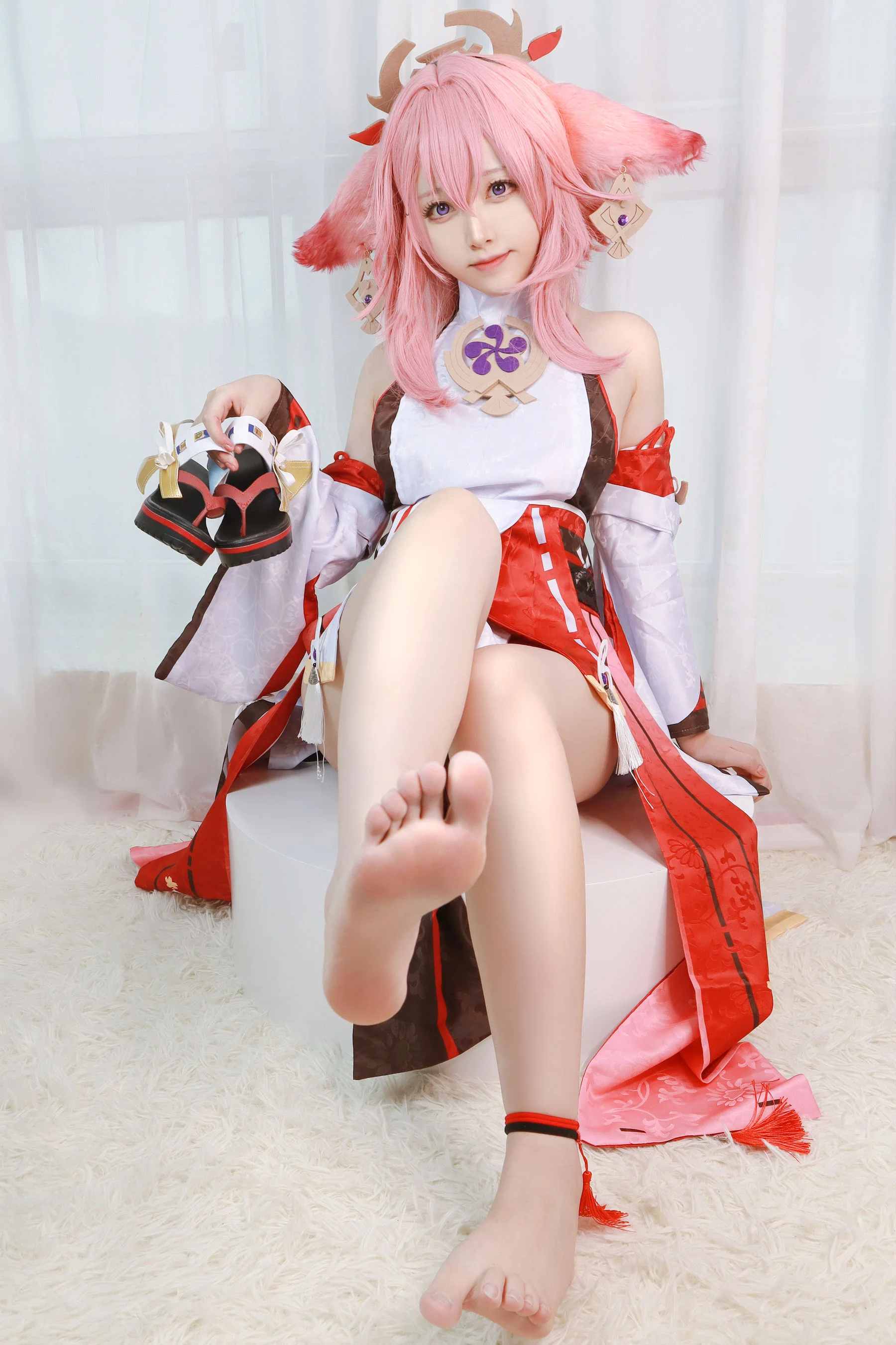 Asagiriai 愛ちゃん – 原神 八重神子 [33P]插图3