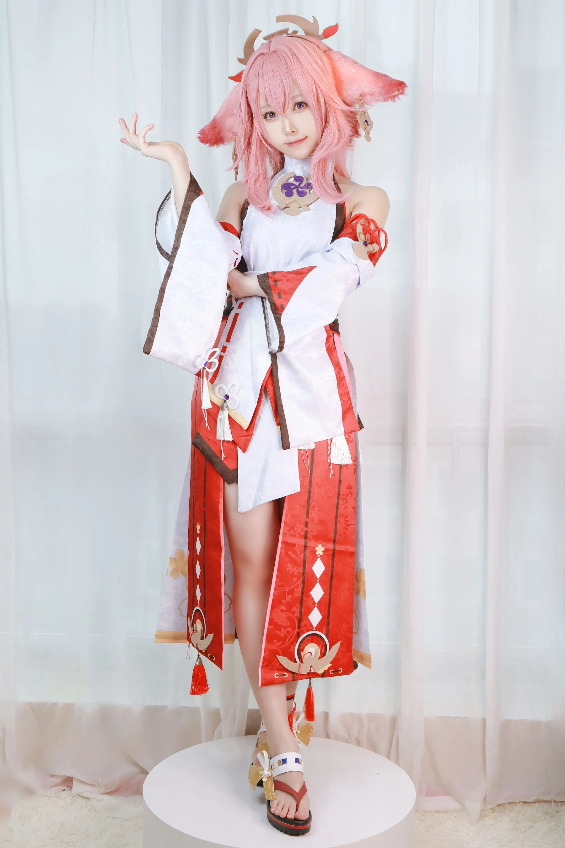 Asagiriai 愛ちゃん – 原神 八重神子 [33P]插图2