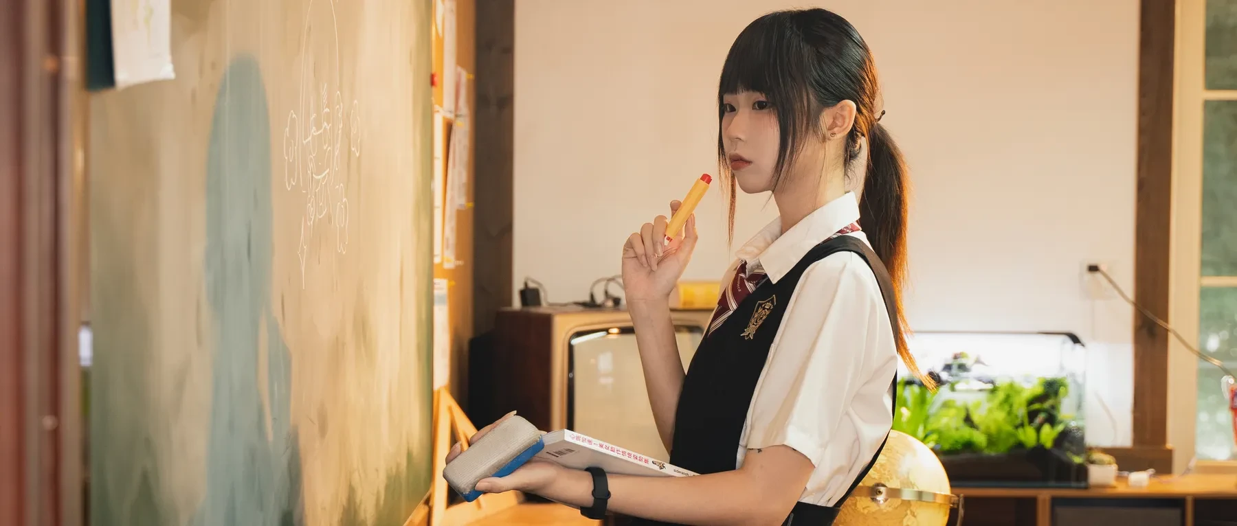 安曜曜 – 教室 放学后 [68P]