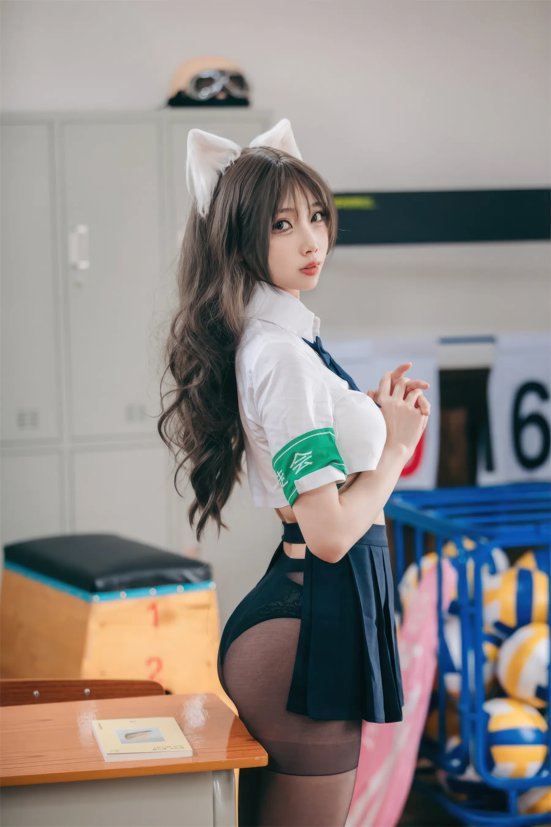 杏仁曲奇 – 生徒会坏猫猫 [52P]插图1