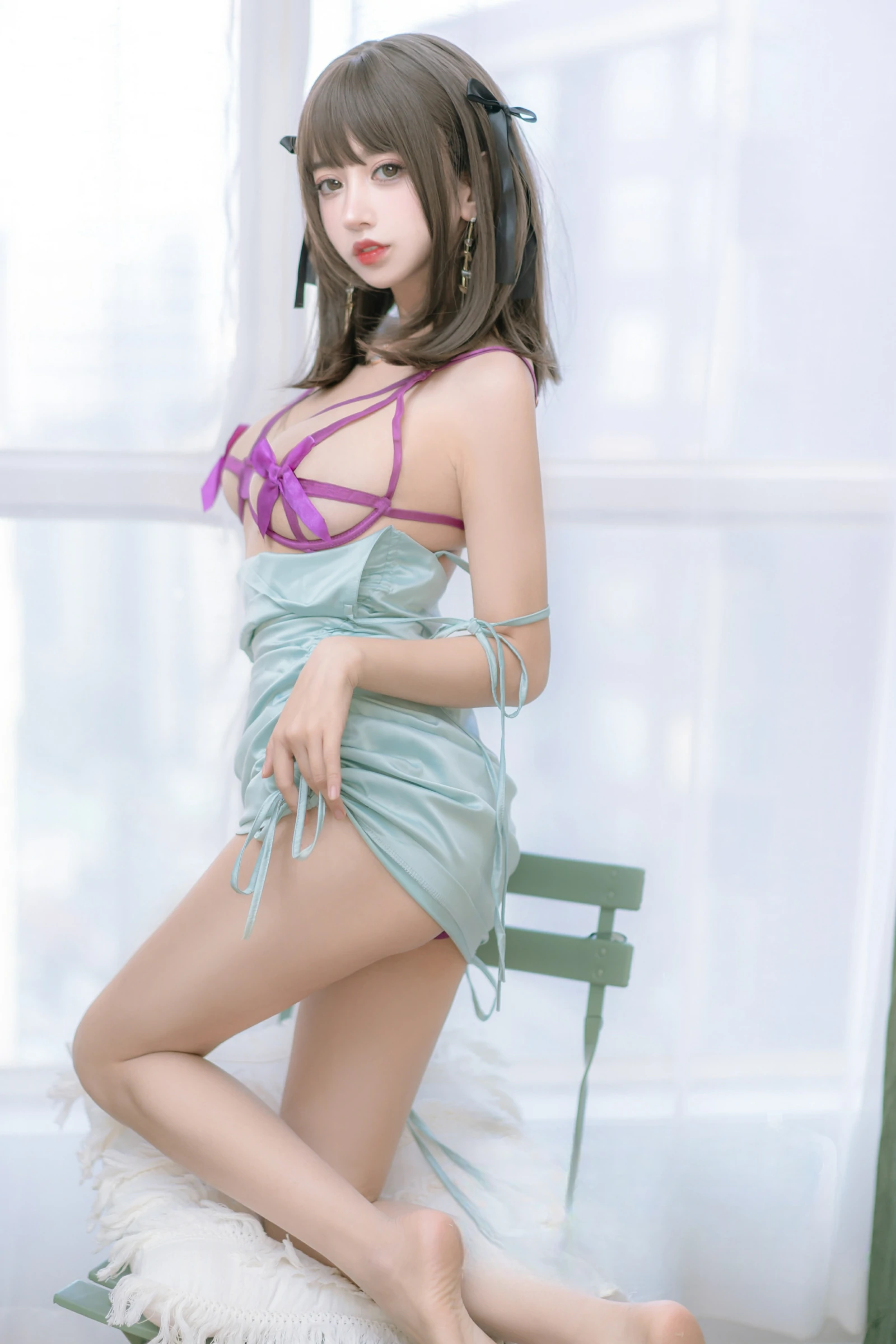 过期米线线喵 – 邻居家的妹妹 [51P]插图2